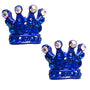 Her Highness Crown Earrings