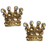 Her Highness Crown Earrings