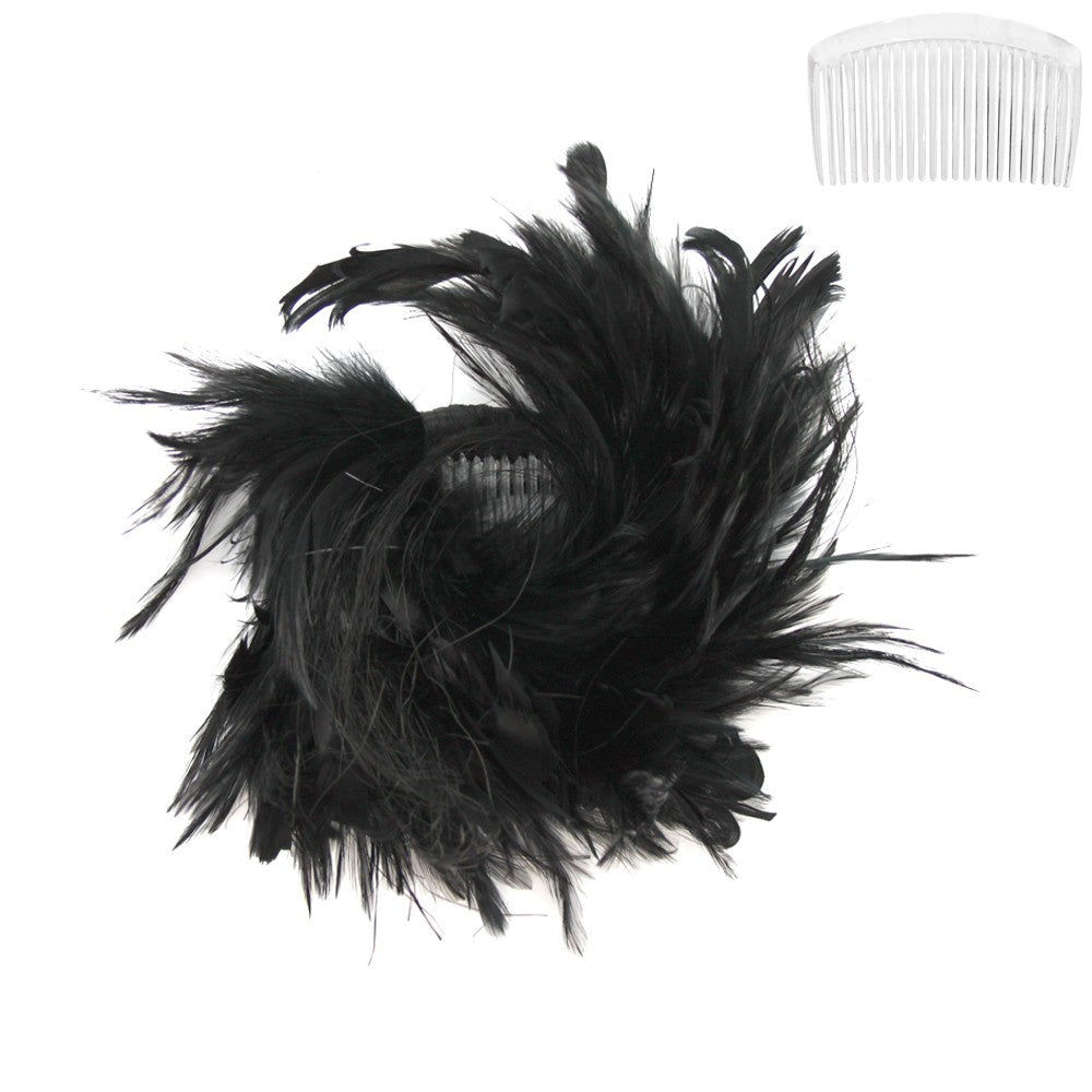 Wendy Bendable Feather Fascinator