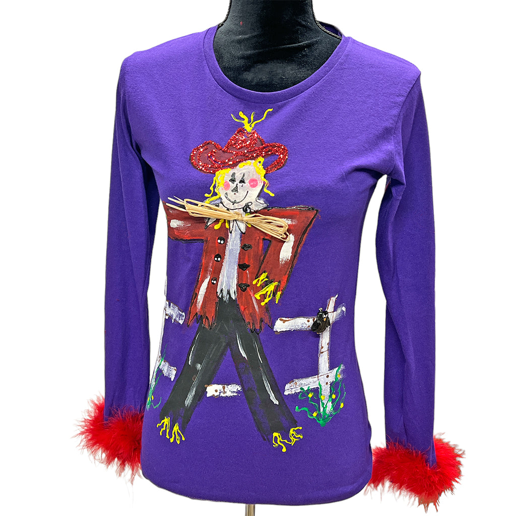 Scarecrow Halloween Fashion Shirt