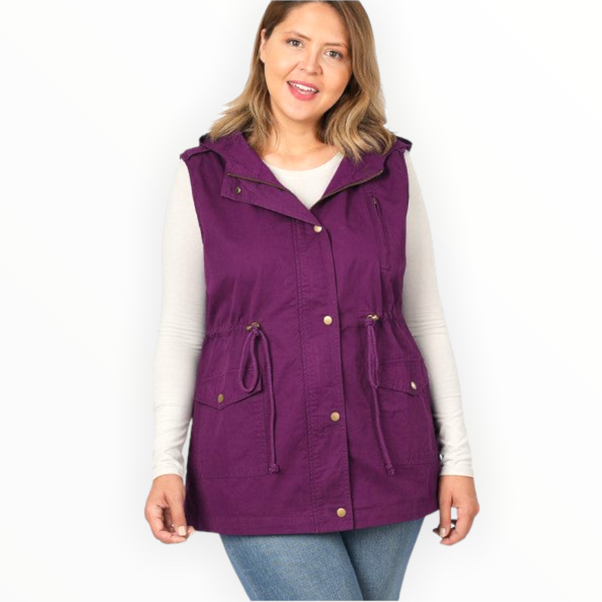 Susan Hoodie Vest