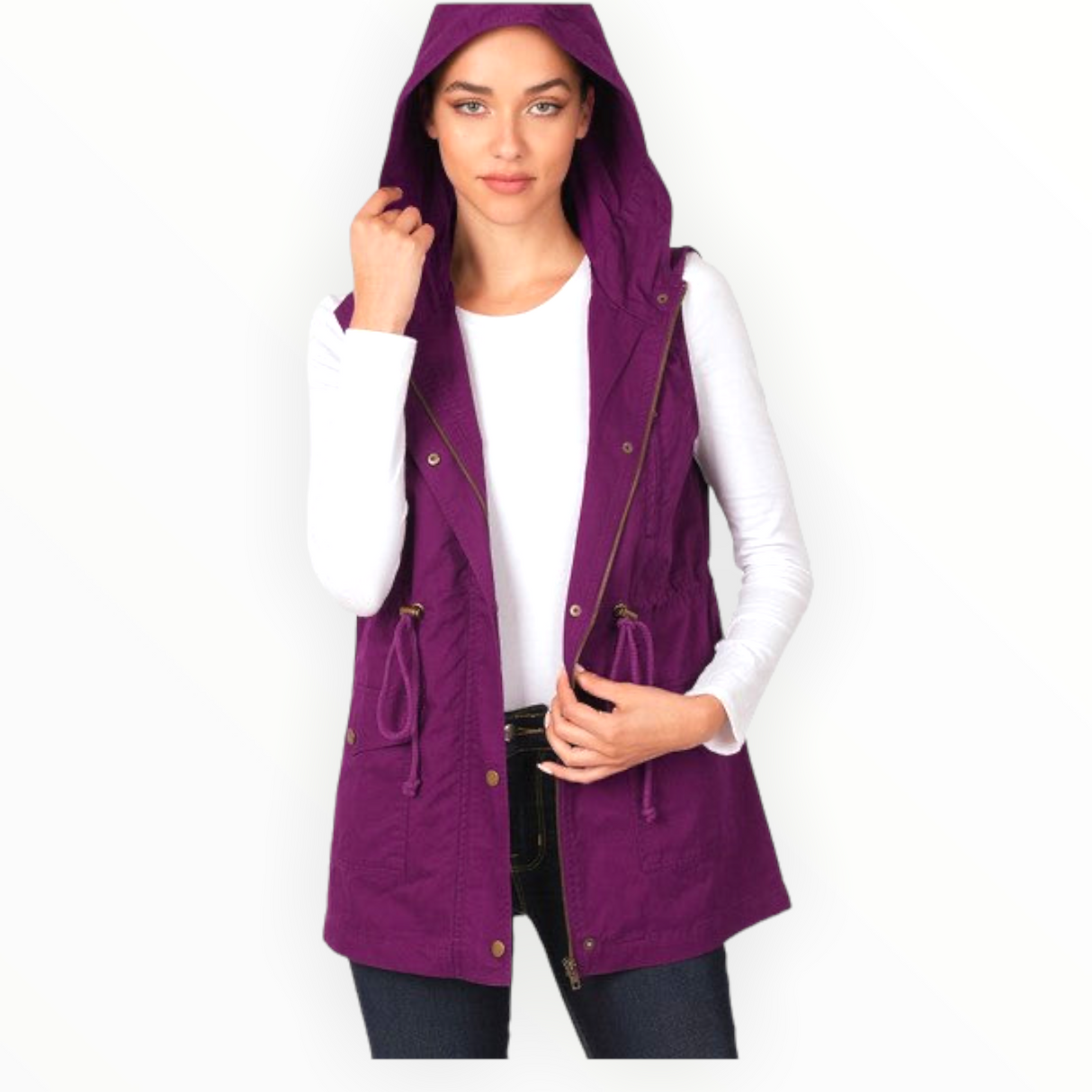 Susan Hoodie Vest