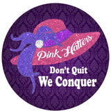 Royal Conquer Button Pins